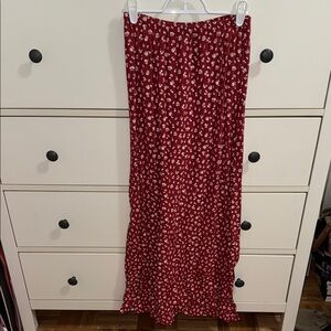 Brandy Melville Floral Maxi Skirt
